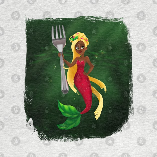 Spaghetti Mermaid by 513KellySt